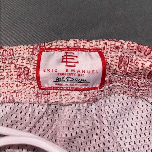 Size M Eric Emanuel Mesh Shorts - Picture 4 of 6